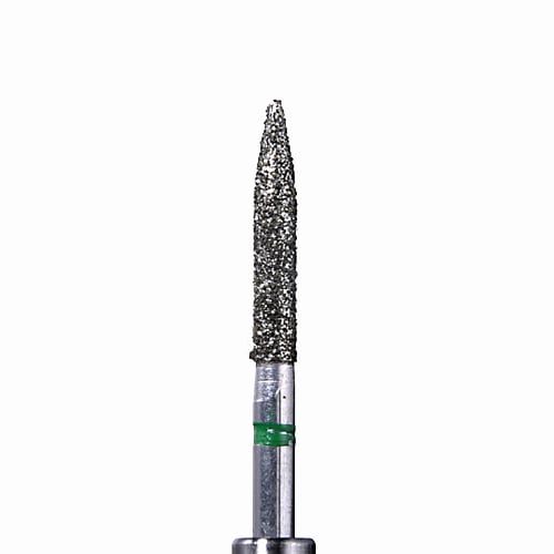 ODS Precision Diamond FG #863.016 Coarse Grit Flame Diamond Bur, 10/Pk