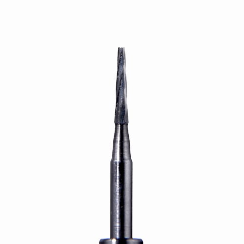 ODS Precision Carbide FG #170L Taper Fissure Plain Cut (Long Head) Carbide Bur, Pack of 10