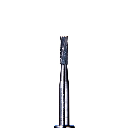ODS Precision Carbide FG 558 Flat Fissure Cross Cut Carbide Bur, Pack of 10