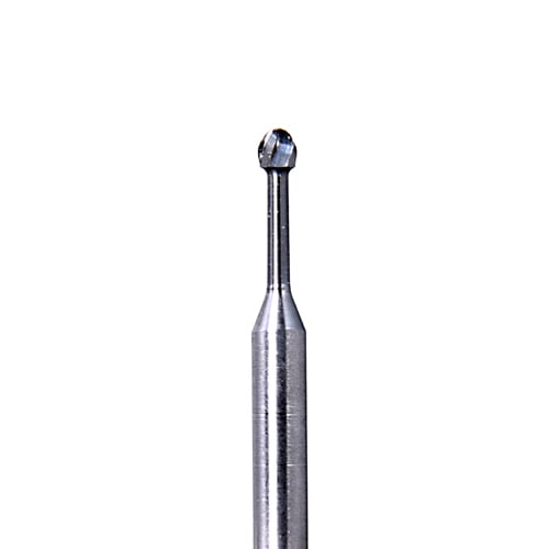 ODS Precision Carbide RA #6 Round Carbide Bur for Slow Speed Latch, Package of 10