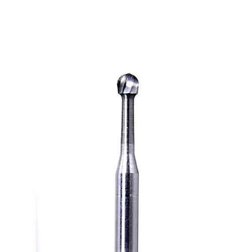ODS Precision Carbide RA #8 Round Carbide Bur for Slow Speed Latch, Package of 10
