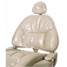 Safe-Dent Half Chair Chair Cover On Roll, Plastic, 28" x 24", 225 Covers per Roll, 4 Rolls per Case, P5011-case
