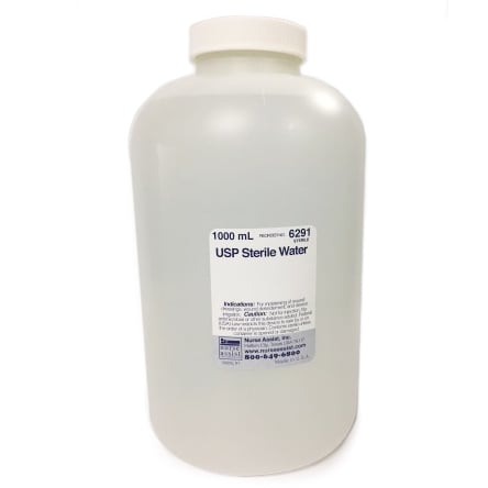 Nurse Assist Irrigation Sterile Water, 1000 ml Bottle