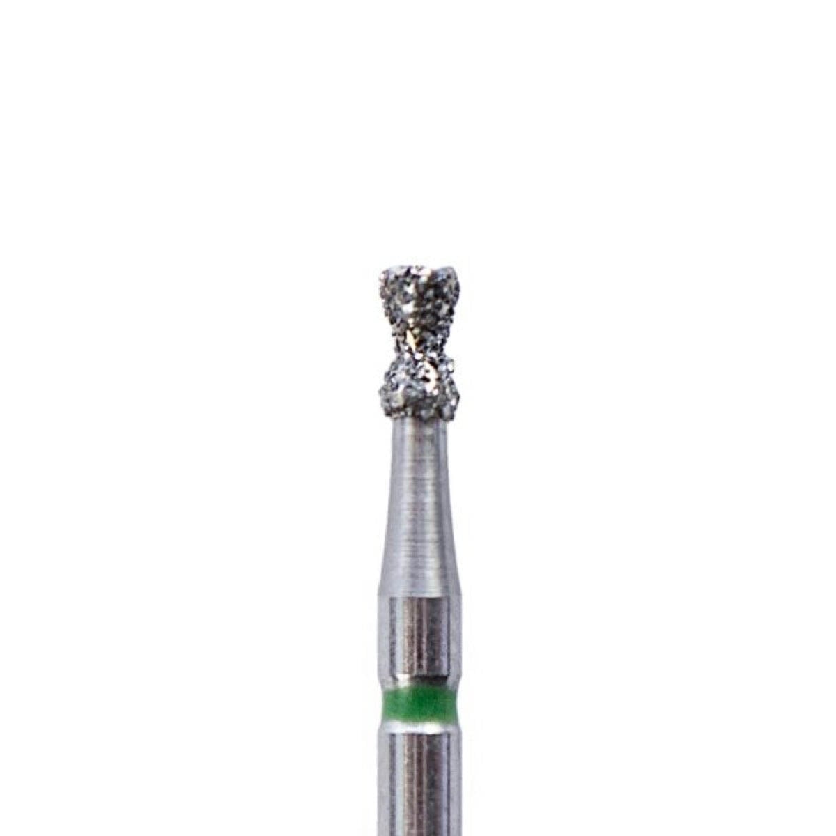 ODS Precision FG #806.016 Coarse Grit Double Inverted Cone Diamond Burs, 1.6mm Head Diameter, 10/Pk