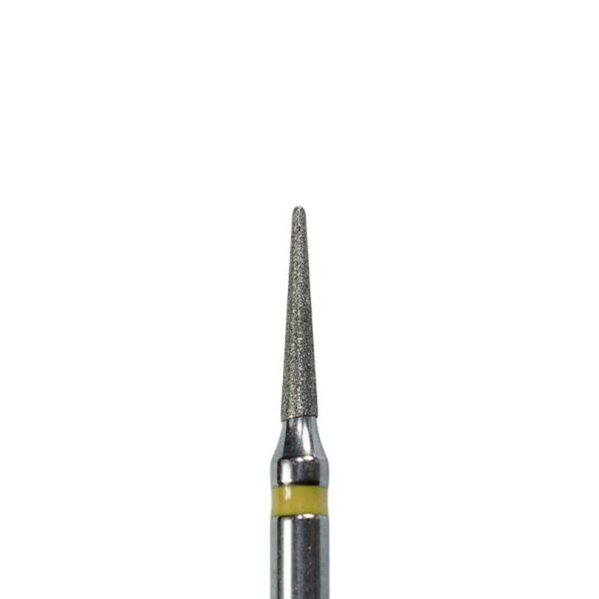 ODS Precision FG #852.012 Super Fine Grit Needle Shaped Diamond Burs, 1.2mm Head Diameter, 10/Pk
