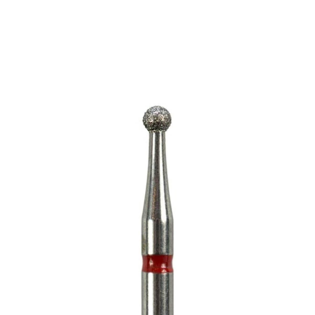ODS Precision FG #801.016 Fine Grit Round Diamond Burs, 1.6mm Head Diameter, 10/Pk