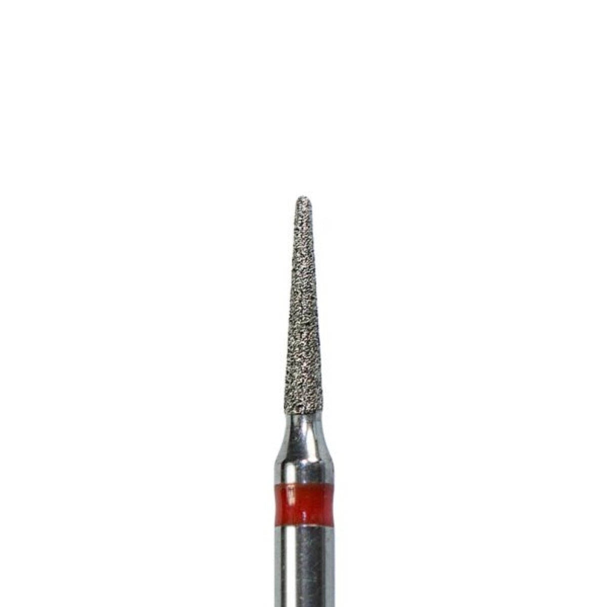 ODS Precision FG #852.010 Fine Grit Christmas Tree Shaped Diamond Burs, 1.0mm Head Diameter, 10/Pk