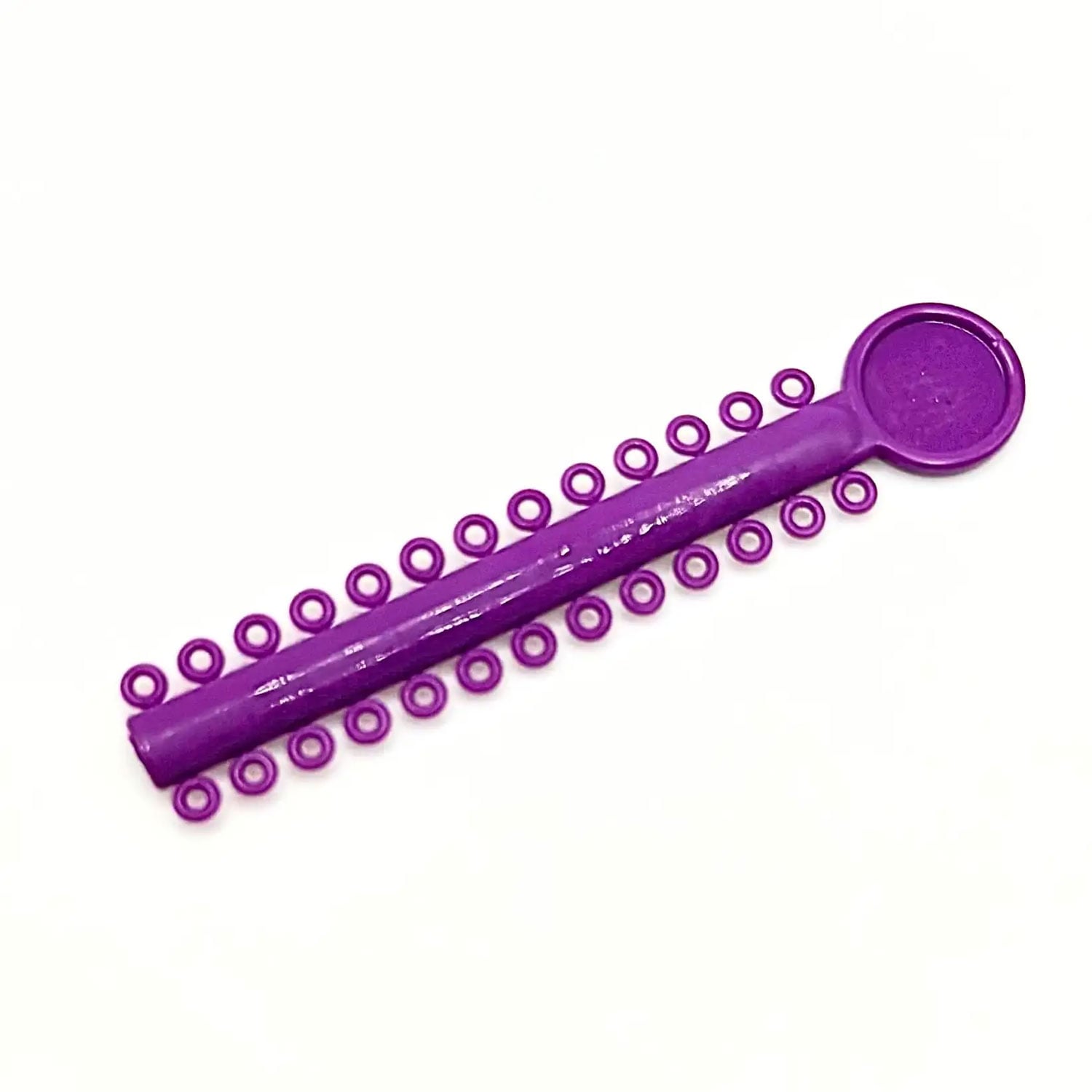 Ortho Shop Elastic Ligature Ties, Light Purple, Latex Free, 1040/Pk