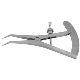 Osung Castroviejo Caliper, 30° Angle, 90mm Long