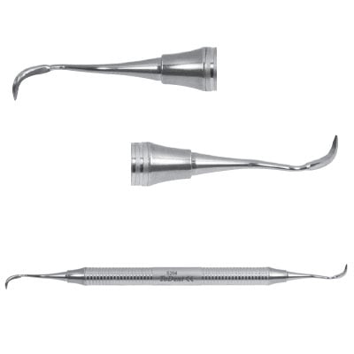Osung #S204 Double-End Scaler with Lightweight Hollow Stainless Steel Handle