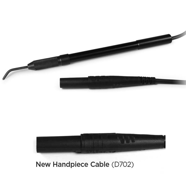 Parkell Sensimatic Electrosurge 700SE Replacement Handpiece with Cable (New Style, Black)