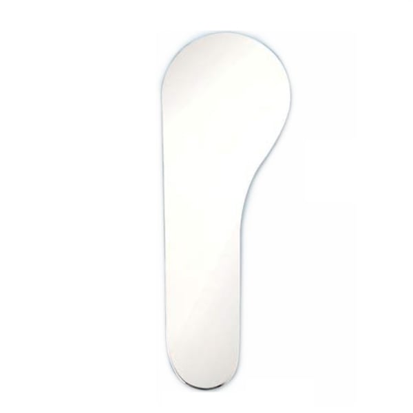 Plasdent Buccal Intraoral Photography Mirror, 2 1/10" x 5 4/5" x 1 1/10", Single, Stainless Steel