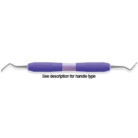 Premier #135 Posterior Hygiene Scaler with Big Easy Ultralite Handle, #05694