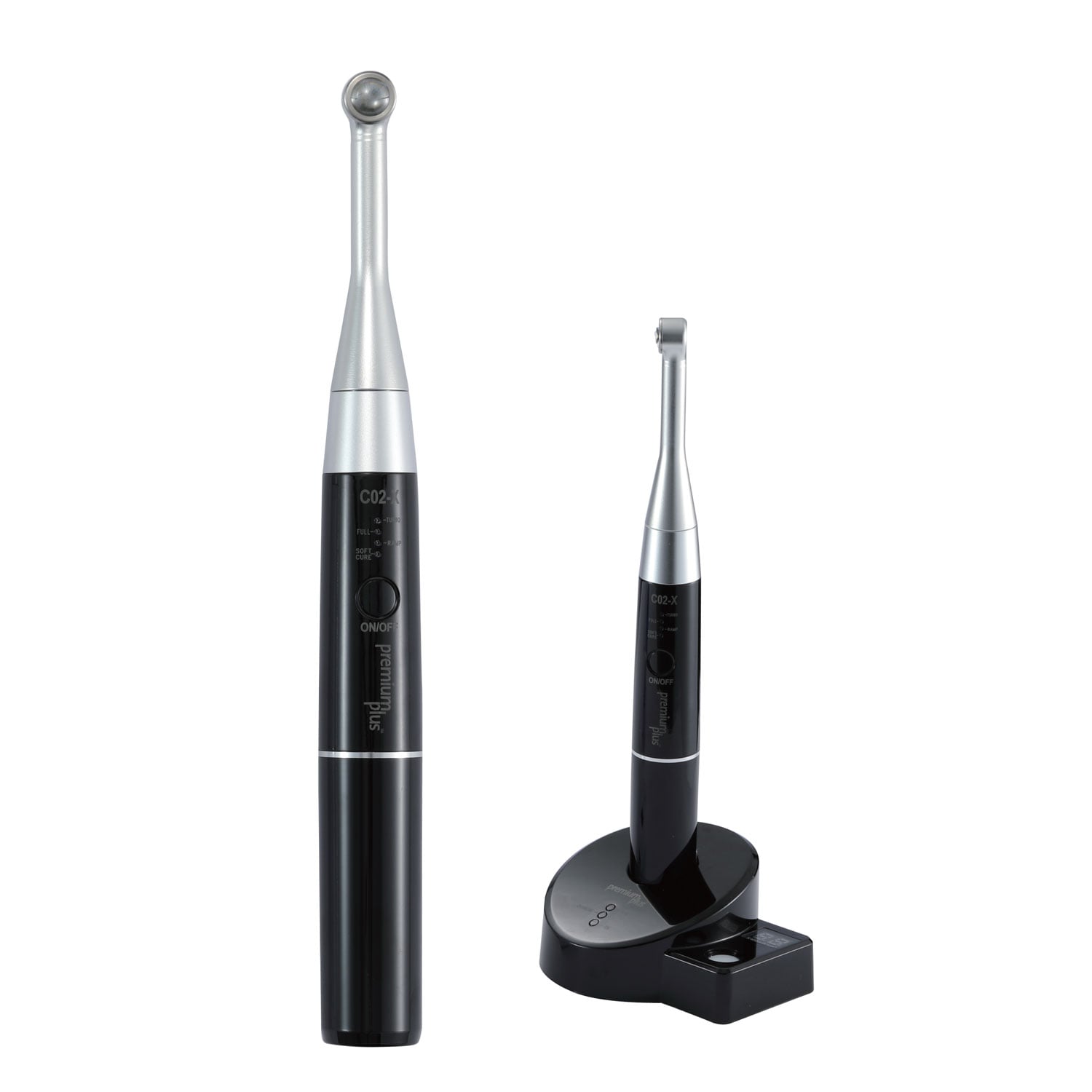 Premium Plus C02-X LED Curing Light, Wide Spectrum High Intensity, Black, 1/Pk