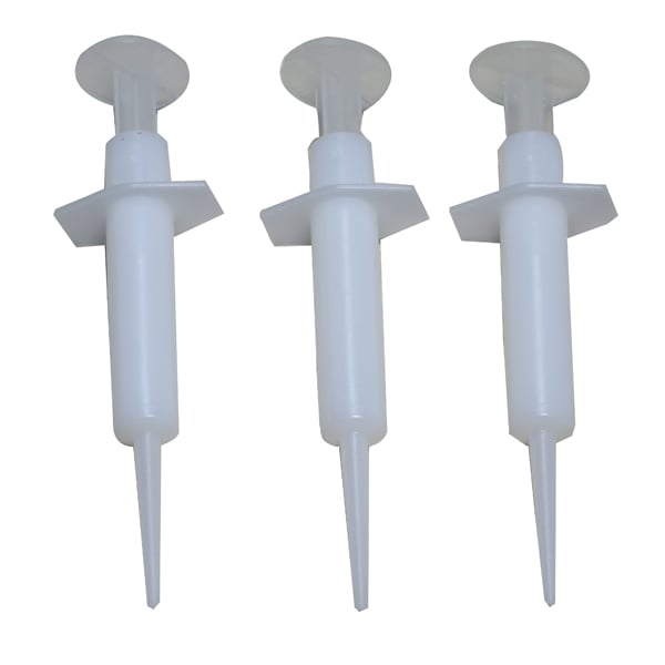 Primo Disposable Impression Syringes, 5 ml, 50/Pk, Bendable Tip