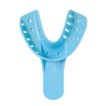 Primo Disposable Impression Trays, Small Lower #6, Perforated, 12/Pk