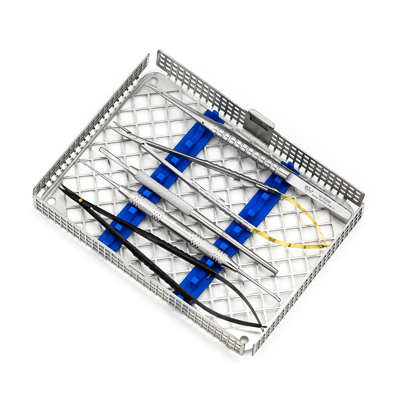 ProDent USA Microsurgery Instrument Set (5-Piece Kit with Open Cassette)