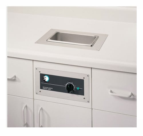 Quala 5300R Recessed Sweep Ultrasonic Cleaner with Timer, 13 Quart Capacity