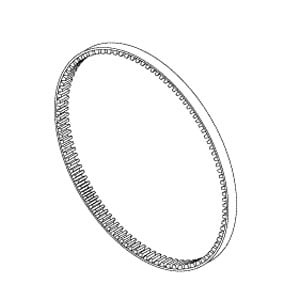 RPI Drive Belt for GXP GENDEX Dental Film & X-Ray Processors, 190XL025 Power Grip Timing Belt, 19" Length, 0.25" Width, 95 Teeth