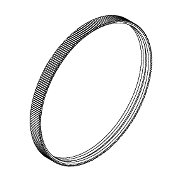 RPI Replacement Drive Belt for RAMVAC Bulldog 550, Effective Length 26.38", OEM #000274SP