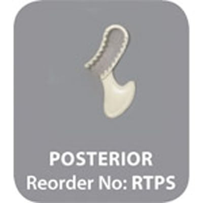 Safe-Dent Posterior Bite Registration Trays, Disposable Plastic with Non-Tear Mesh, 50/Box