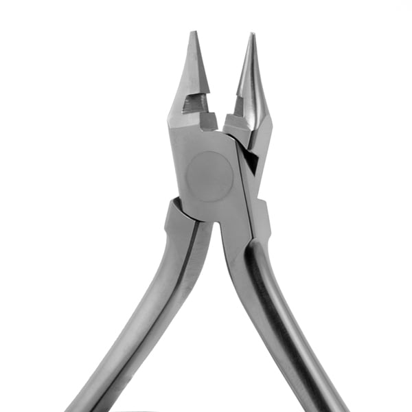 Shioda Light Wire Pliers with Cutters, Grooved Square Tip, Bending & Cutting
