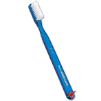 GUM Classic Toothbrush, Compact Size, Soft, Adult, Classic Handle, 34 Tufts, Dome Trim, Box of 12