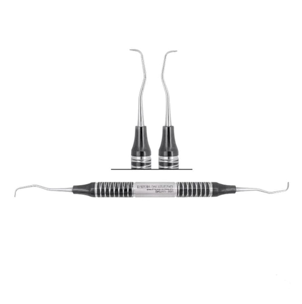 Surgimac Air Series Gracey Curette #1/2, Double Ended, Black Handle, 1/Pk