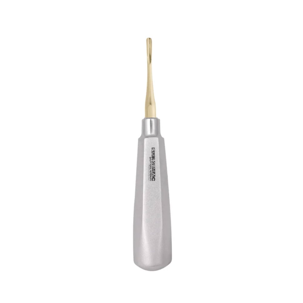 Surgimac Air Series #34S Seldin Elevator, Straight, Gold (TiN) Tips, 1/Pk