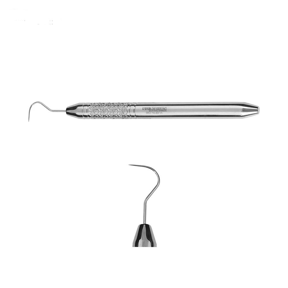 Surgimac Hexa Series #23 Explorer, Single Ended, Stainless Steel, 1/Pk