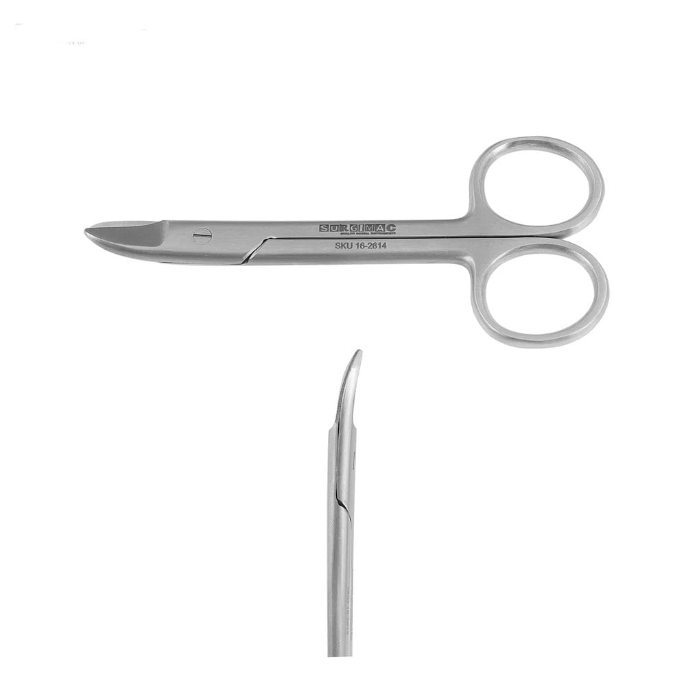 Pro Series 4.25" Crown & Collar Scissors, Curved, Stainless Steel, 1/Pk