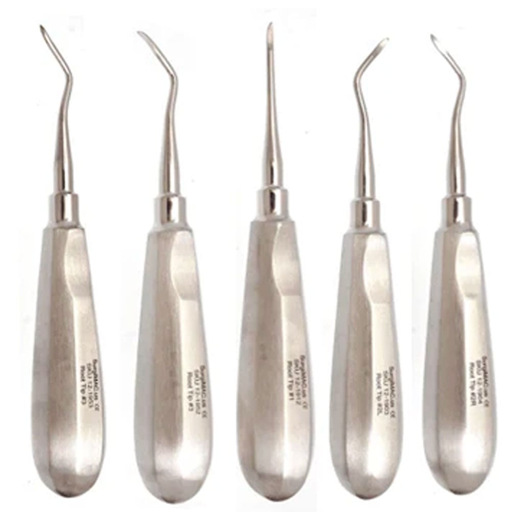 Pro Series Heidbrink Root Tip Picks, Surgical Elevators Kit, 5/Pk
