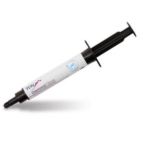 TDV Diamond Gloss Polishing Paste, Extra-Fine Grained, 2 Gm Syringe