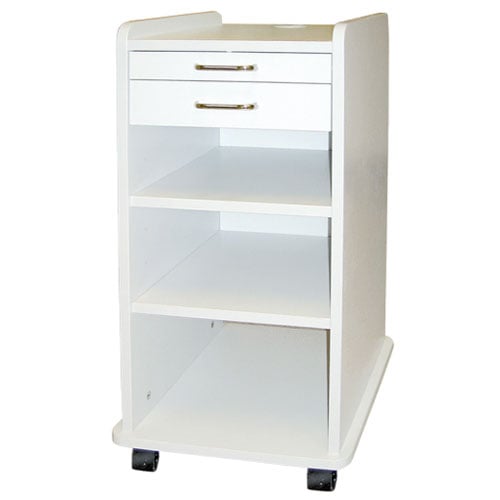 TPC Utility Mobile Cabinet - White, 14.5"W x 16"D x 32"H, 01KEZKNN54SP41Y764SS8Z0R6N