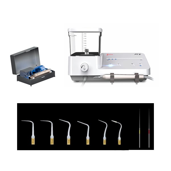 Woodpecker PT 5 Piezoelectric Ultrasonic Scaler, 12 Power Settings, Automatic Water Supply, 2 Handpieces, 13 Tips, 01KYV9DPSA94VK327WKVRBB97T