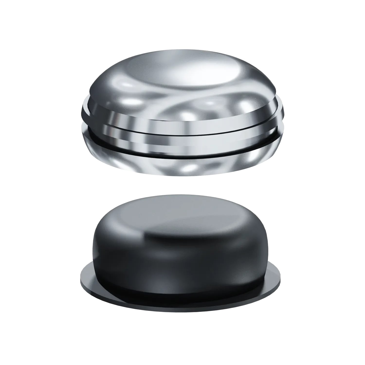 LOCATOR Replacement Denture Cap Male Assembly, 4/Pk