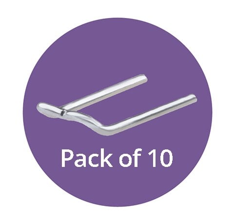 NuSmile UCSM Curved Loop, Pack of 10