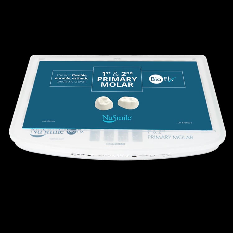 NuSmile BioFlx First and Second Primary Molar Crowns Starter Kit