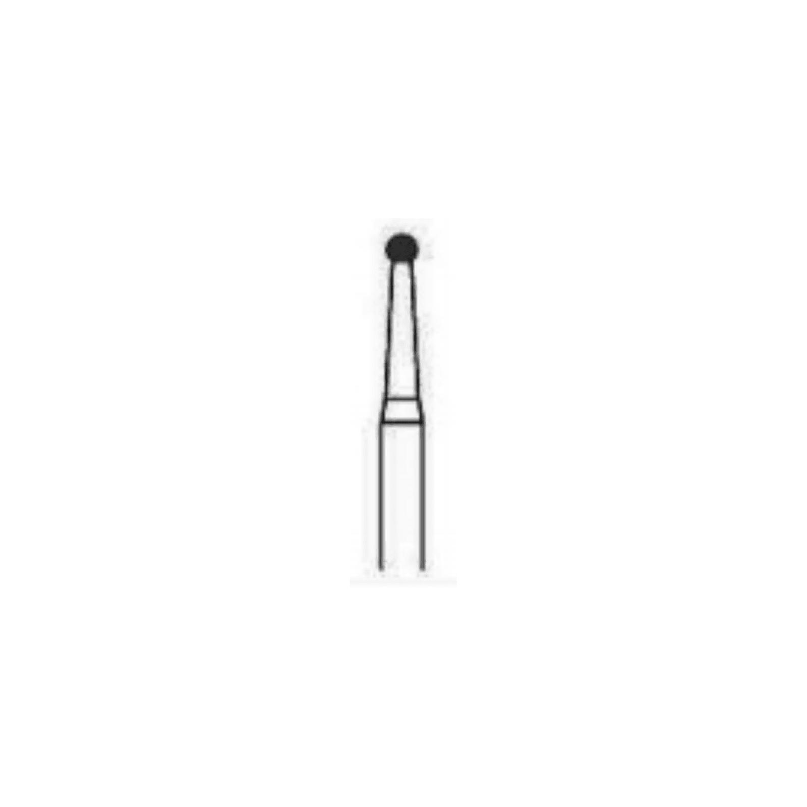 SABUR Carbide Burs FG #3, 10/Pk