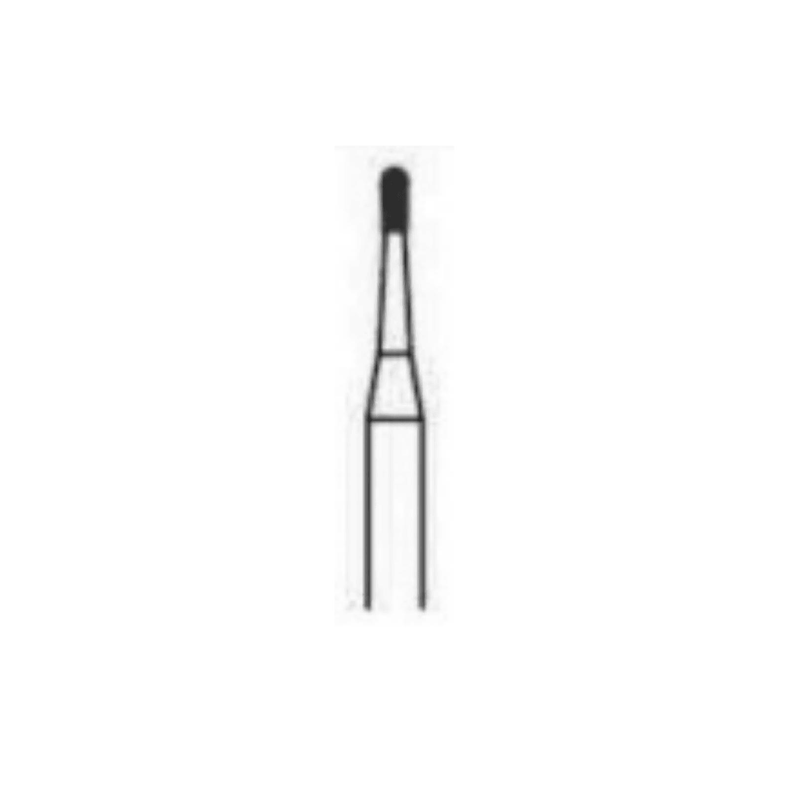 SABUR Carbide Burs FG #330SS, 10/Pk