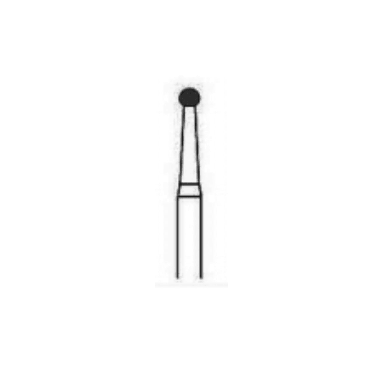 SABUR Carbide Burs FG #5, 10/Pk