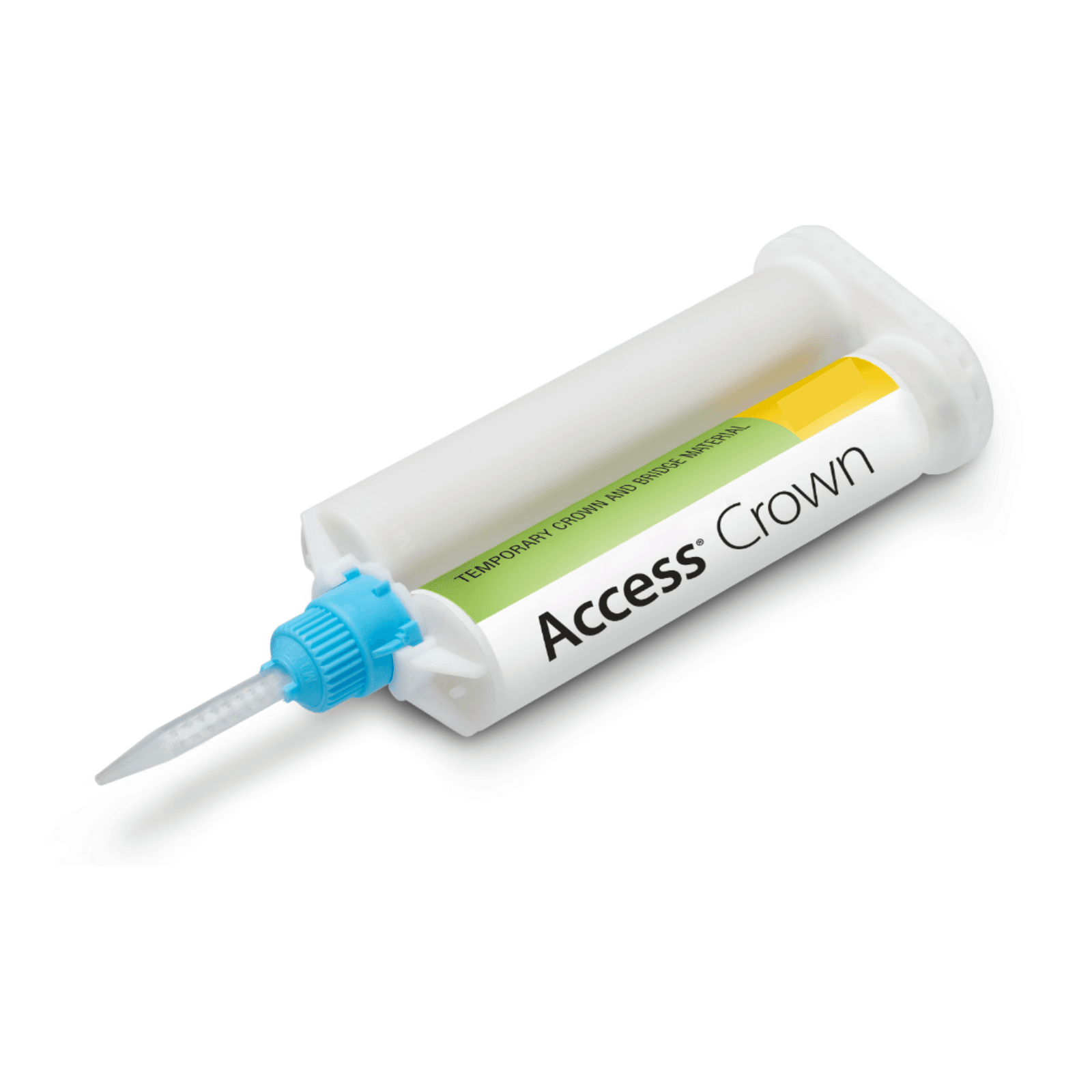 Access Crown Bis-Acryl Temporary Crown & Bridge Material, Shade A2, 76g Cartridge Kit with 10 SuperMixer Nozzles, 360034