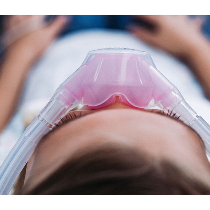 Air Techniques FlowStar Double Nasal Hood, Pediatric, Autoclavable, Clear, Latex-Free, 1/Pkg, NHAP101