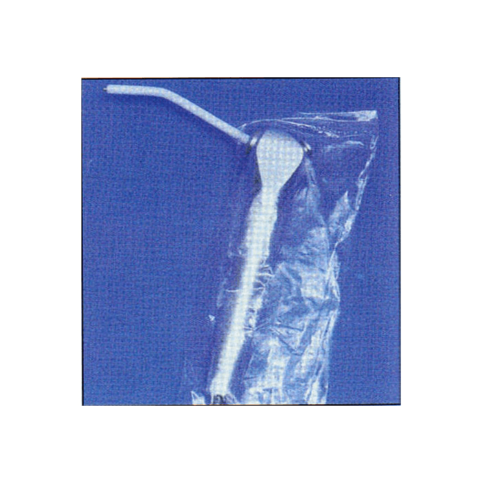 PureLife Syringe Sleeves, Clear Plastic, 2.5" x 10", 500/Box