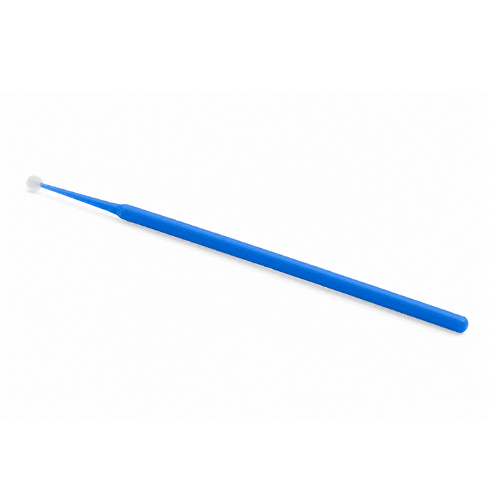 House Brand Micro Applicator Brushes, Fine, Yellow, 400/Box