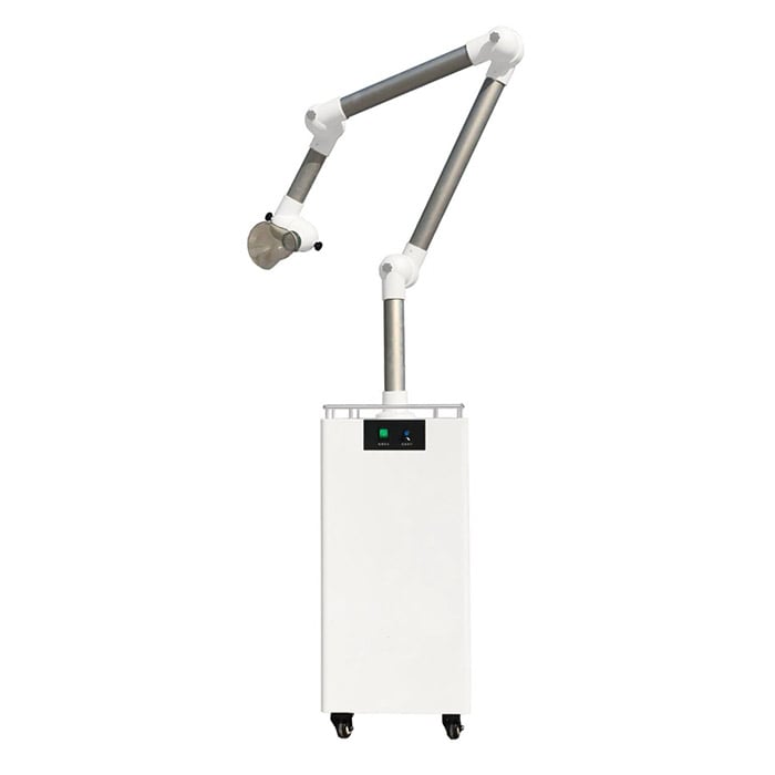 Vector Vortex Extra Oral External Evacuation Unit - Capture Hoods - B "Halo" Style with Shield