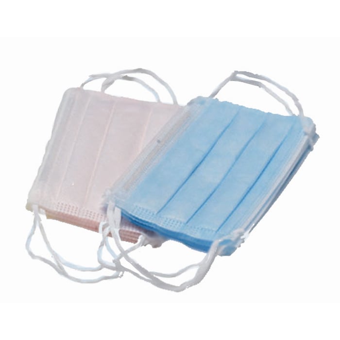 PureLife ASTM Level 1 Earloop Face Masks, Pink, 50/Box