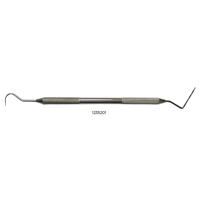 PureLife Expros Explorer/Periodontal Probe #23/CP12, Color-Coded, Double-Ended