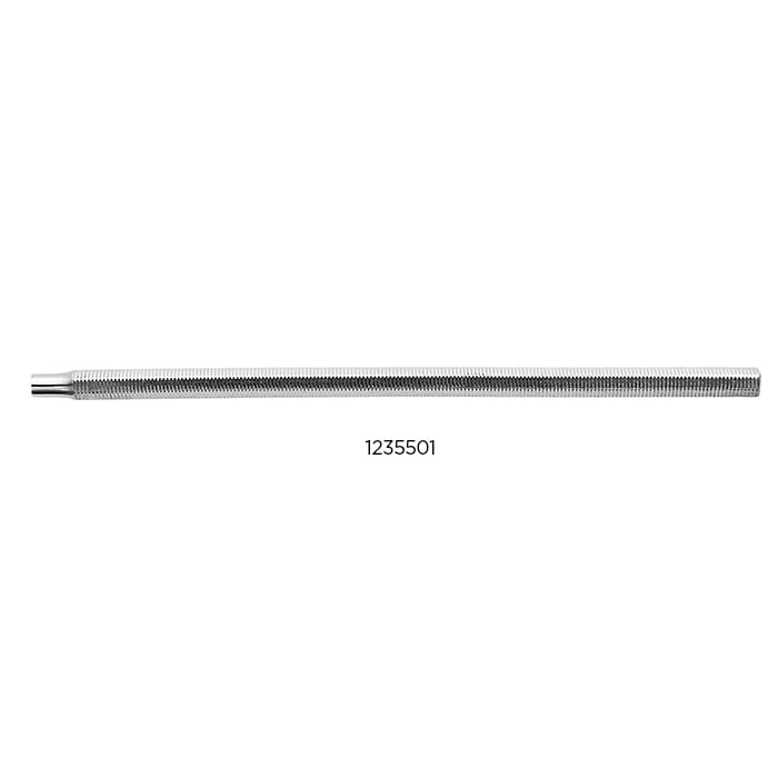 PureLife Mirror Handle, Simple Stem, Octagon, Stainless Steel