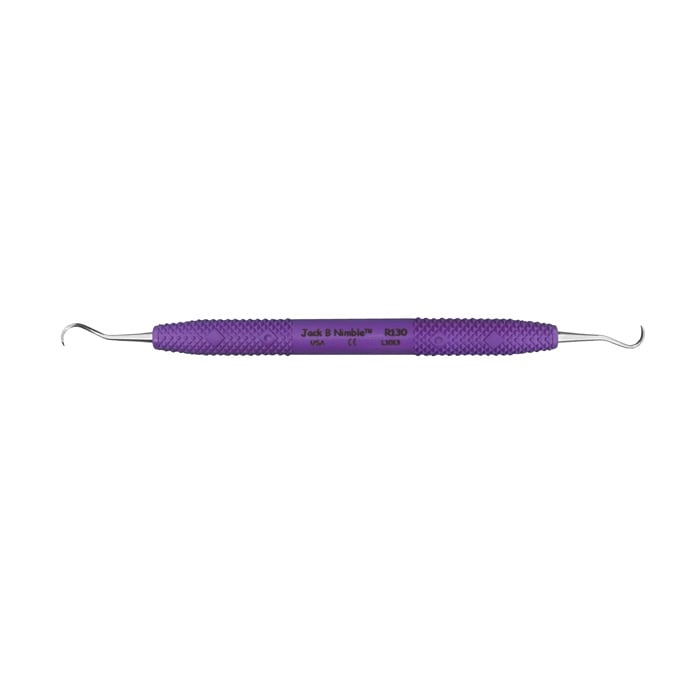 Jack B Nimble Scaler, Contra-Angled Curved Blade, #6 Handle, PDT Instruments